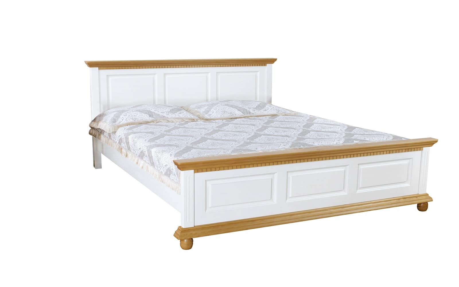 Set Dormitor Celia, Configurabil, Alb/Natur
