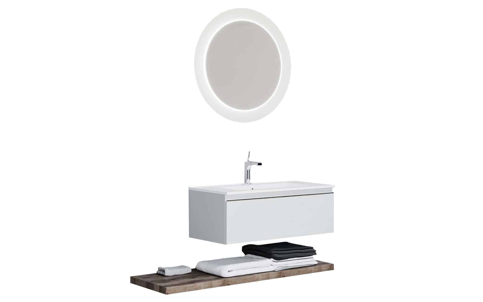 Set Mobilier Baie Suspendat Dario