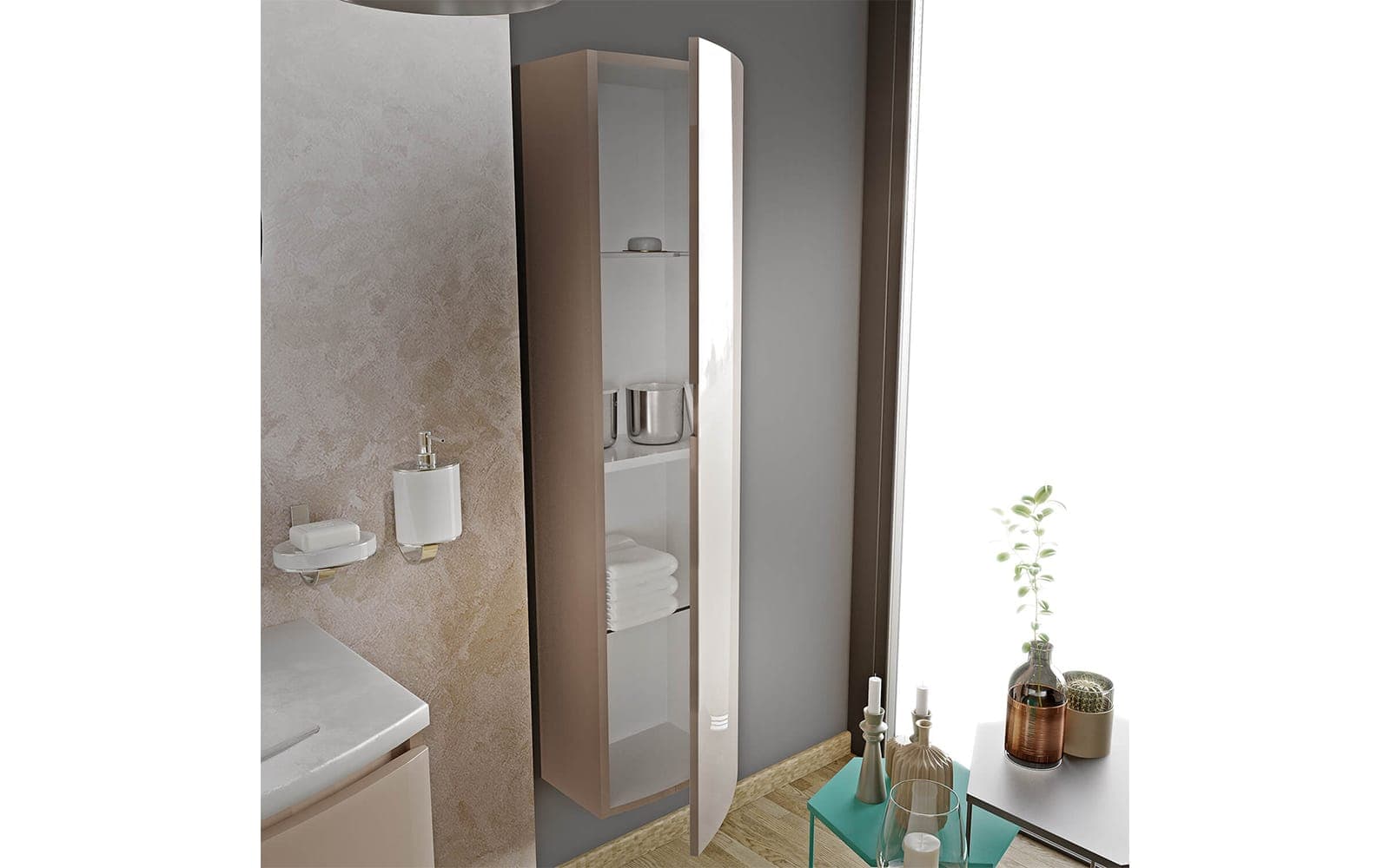 Set Mobilier Baie Suspendat Samba