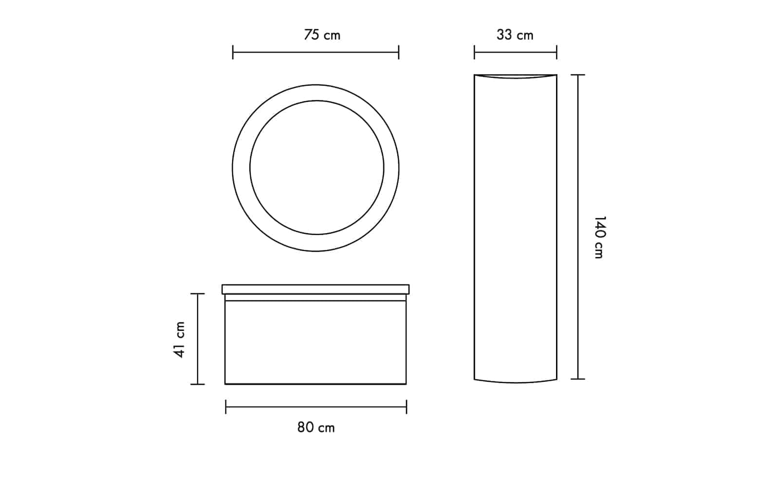 Set Mobilier Baie Suspendat Samba