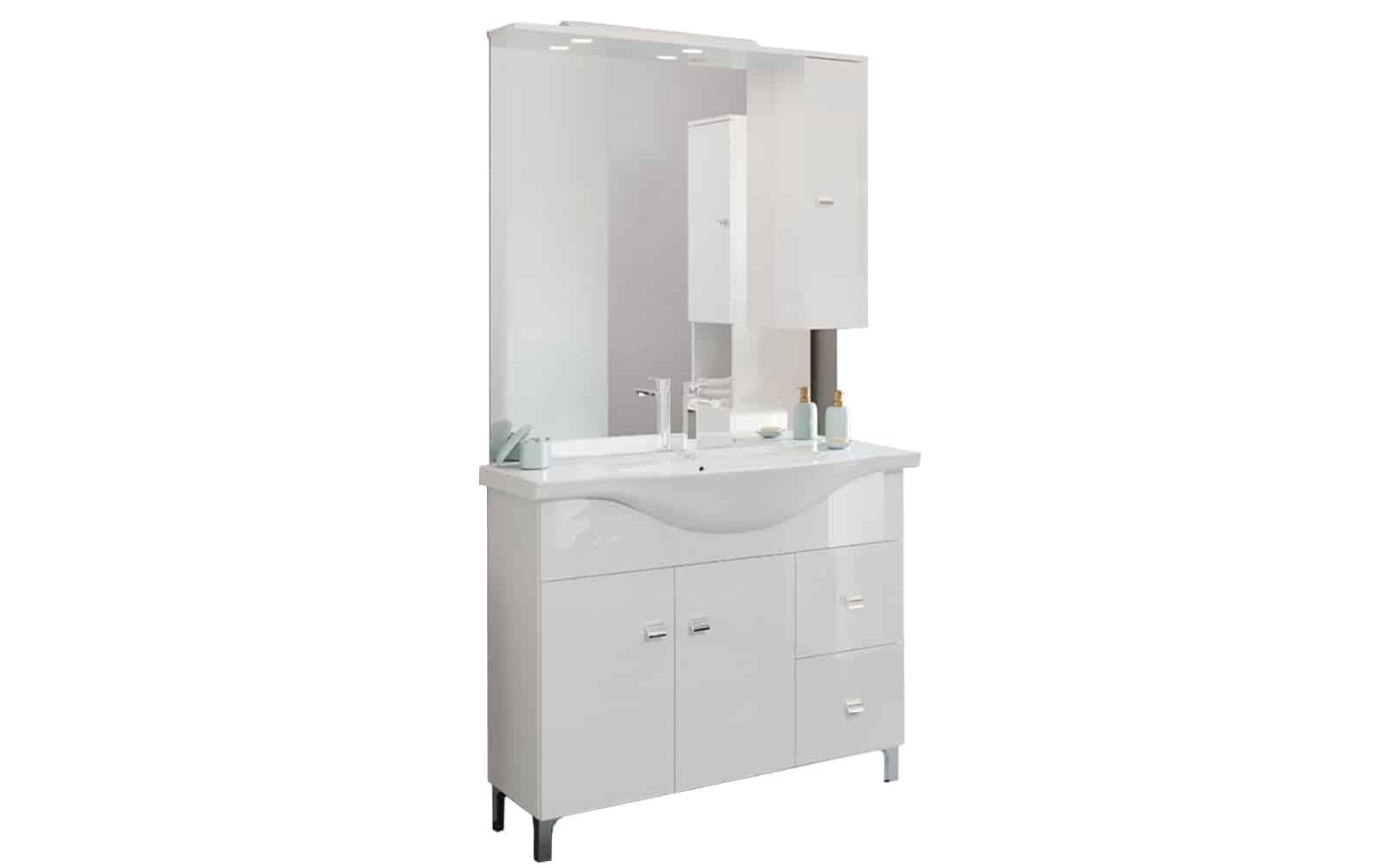 Set Mobilier Baie Luna, 105cm, Model E2