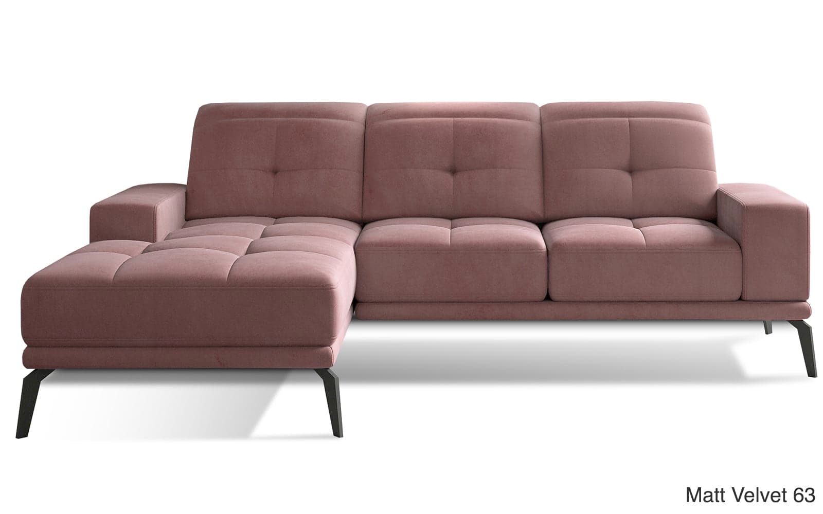 Colțar Fix Bellaire, 265x175cm, Personalizabil