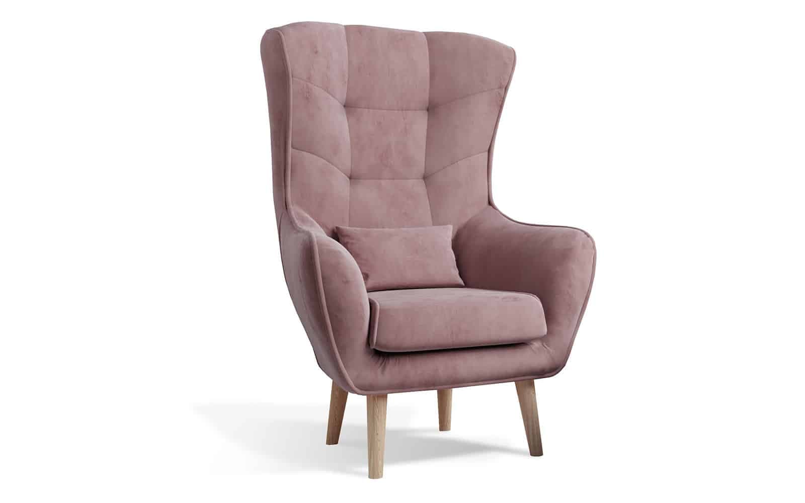Fotoliu Sixty, Matt Velvet 63, 85 x 90 x 103 cm