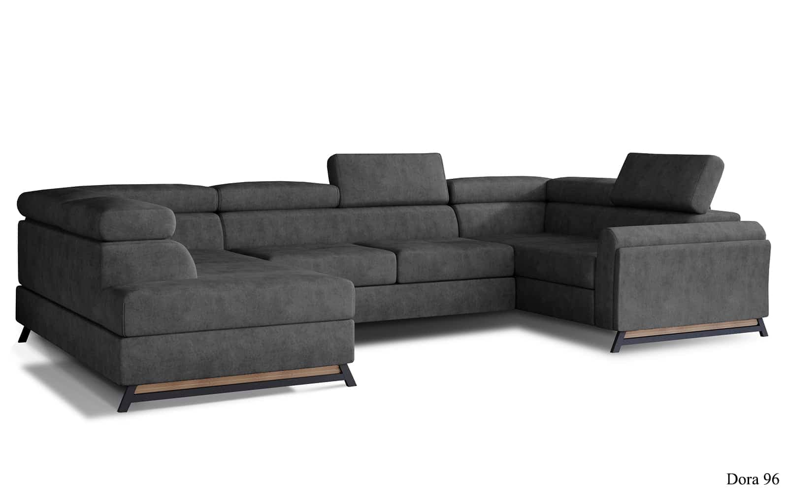 Colțar Formă U, Extensibil Amira, 330x190cm, Personalizabil