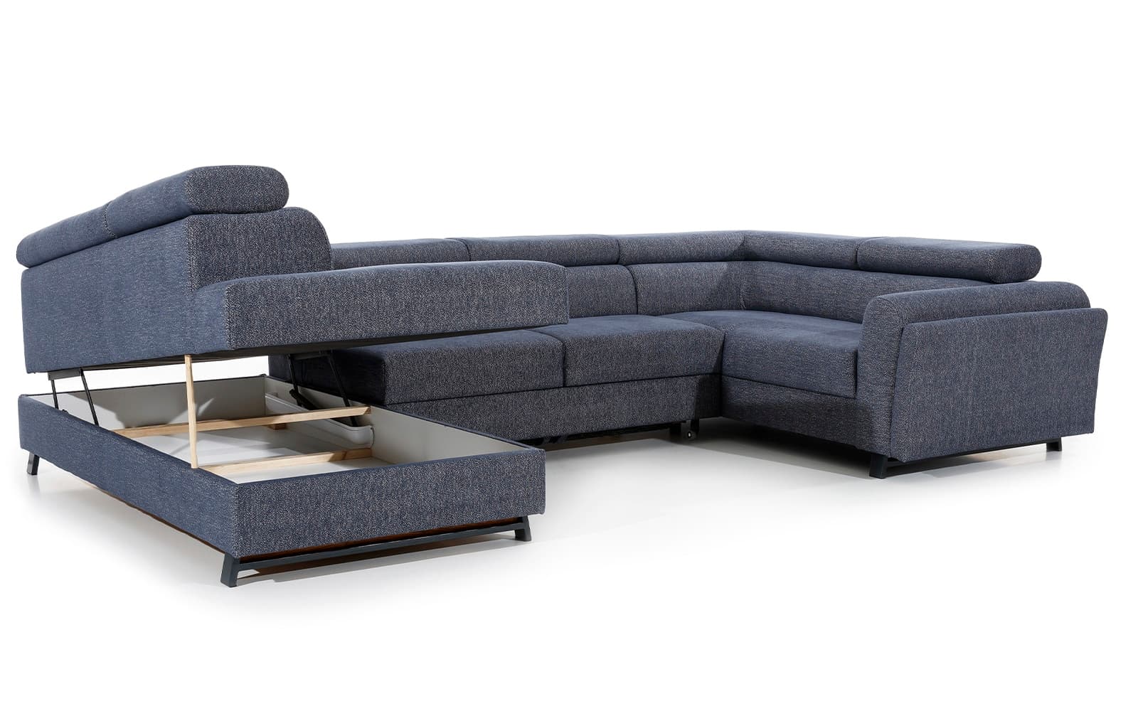 Colțar Formă U, Extensibil Amira, 330x190cm, Personalizabil