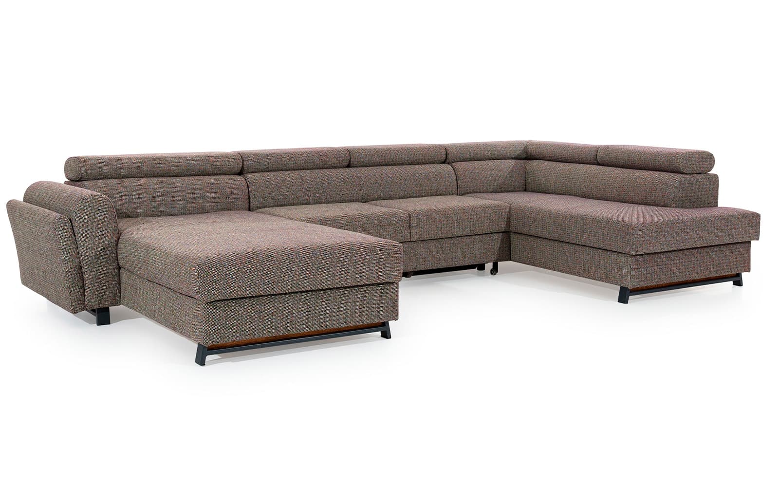 Colțar Formă U, Extensibil Joy, 370x190cm, Personalizabil