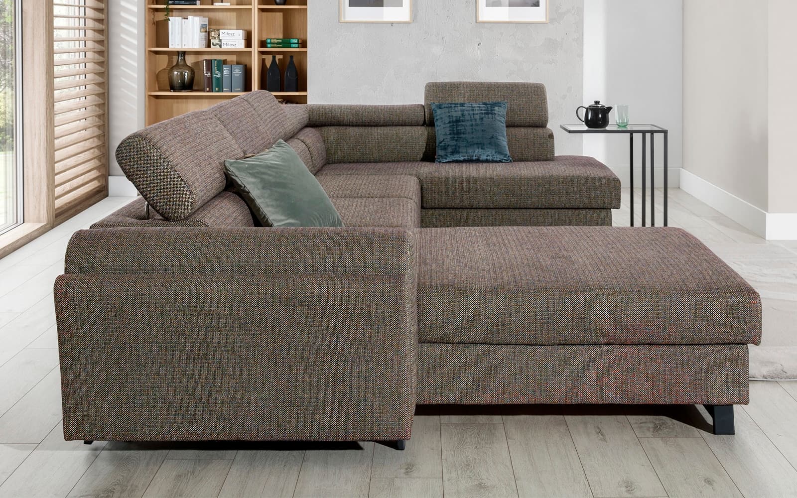 Colțar Formă U, Extensibil Joy, 370x190cm, Personalizabil