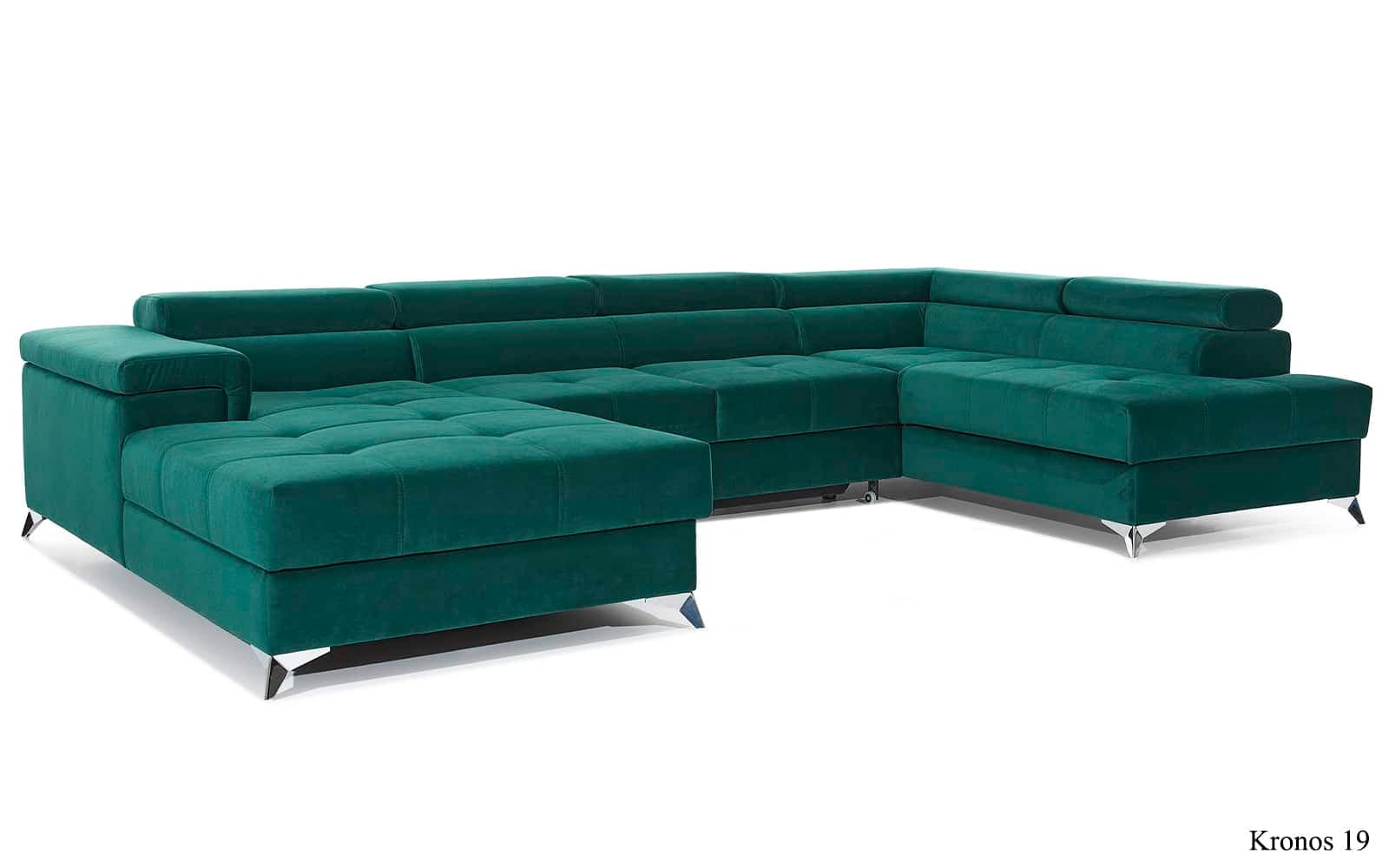 Colțar Formă U, Extensibil Linde, 345x202cm, Personalizabil