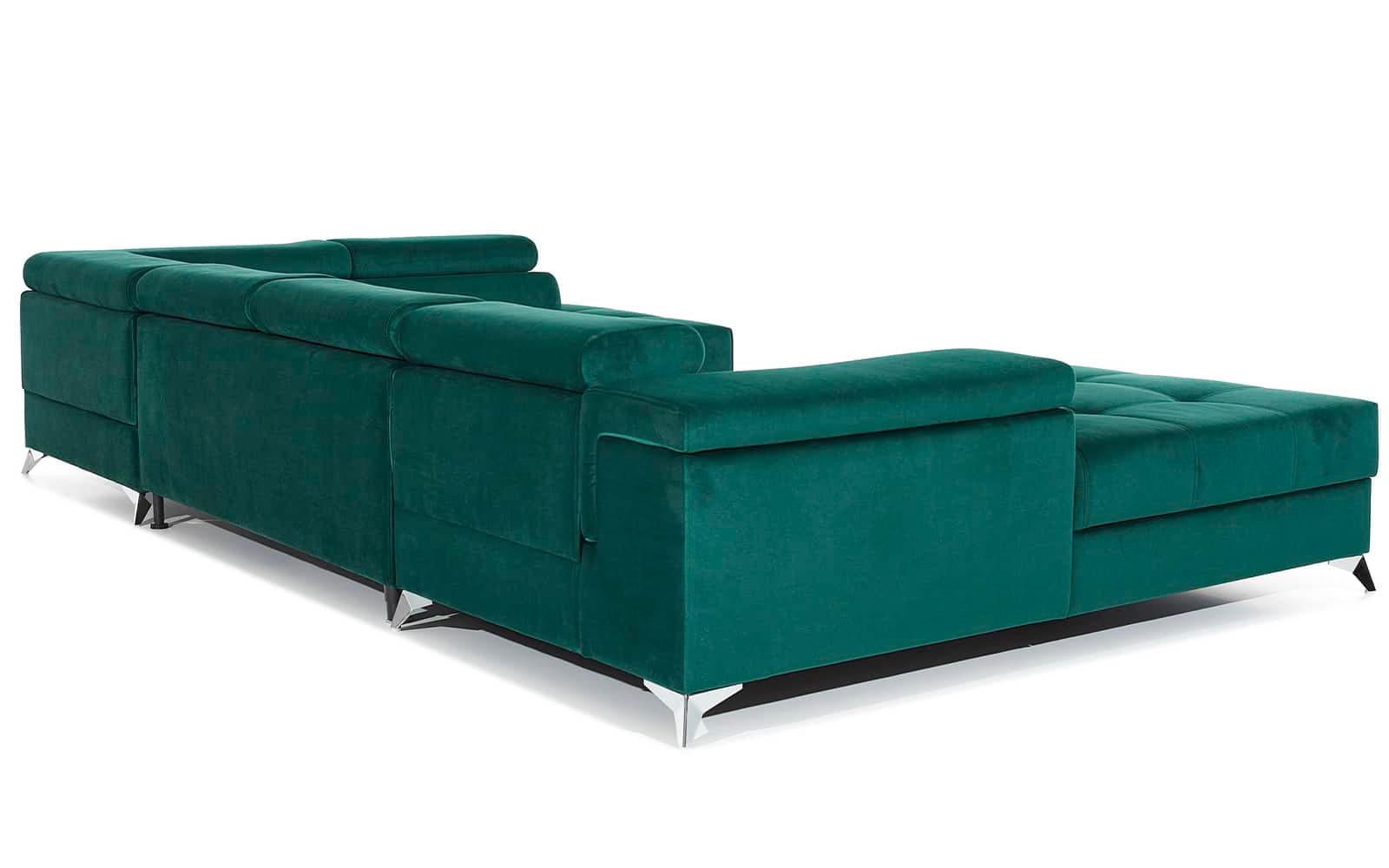 Colțar Formă U, Extensibil Linde, 345x202cm, Personalizabil