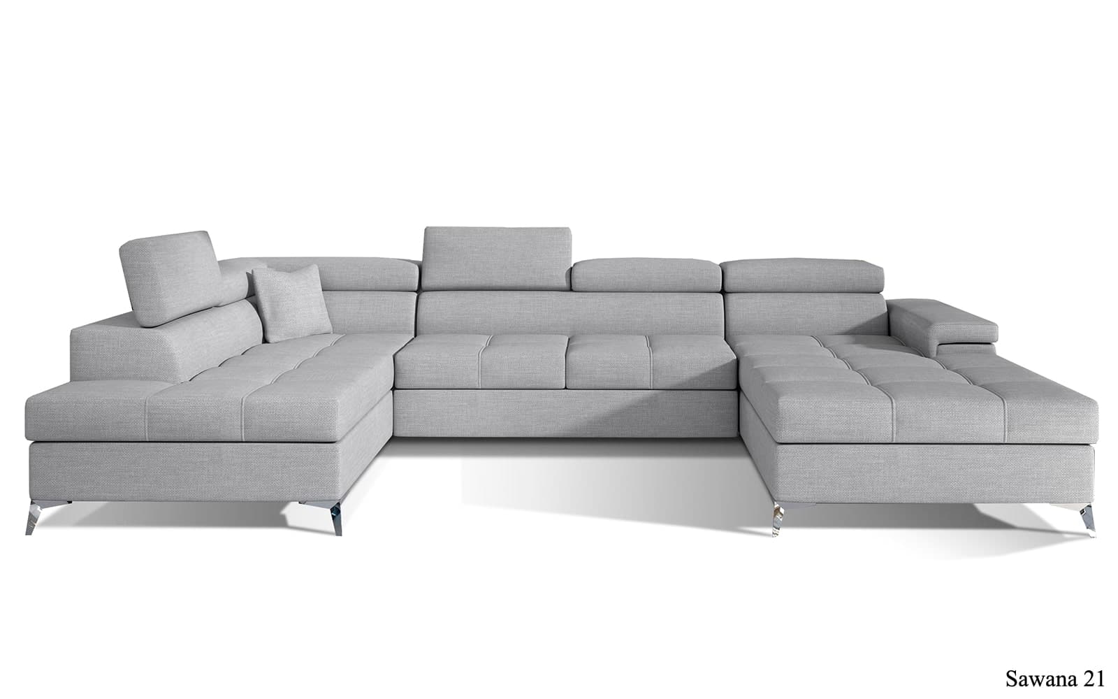 Colțar Formă U, Extensibil Linde, 345x202cm, Personalizabil