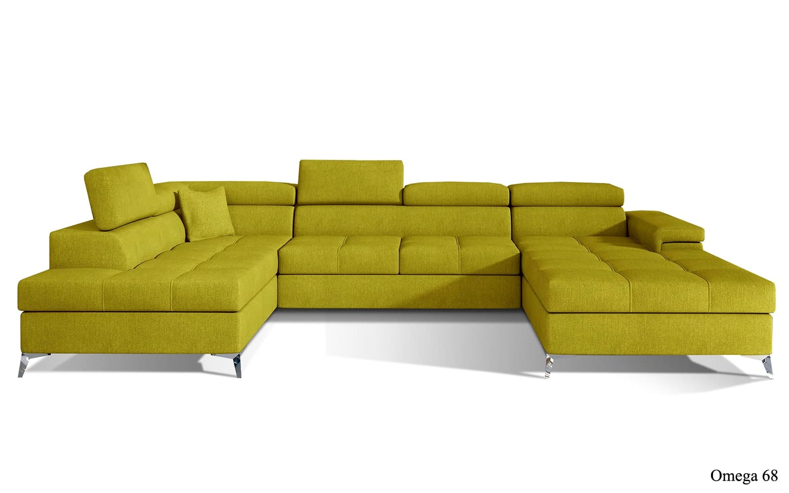Colțar Formă U, Extensibil Linde, 345x202cm, Personalizabil
