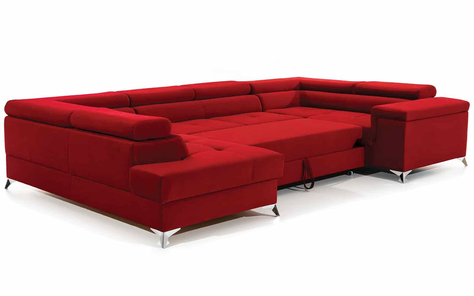 Colțar Formă U, Extensibil Tango, 350x202cm, Personalizabil