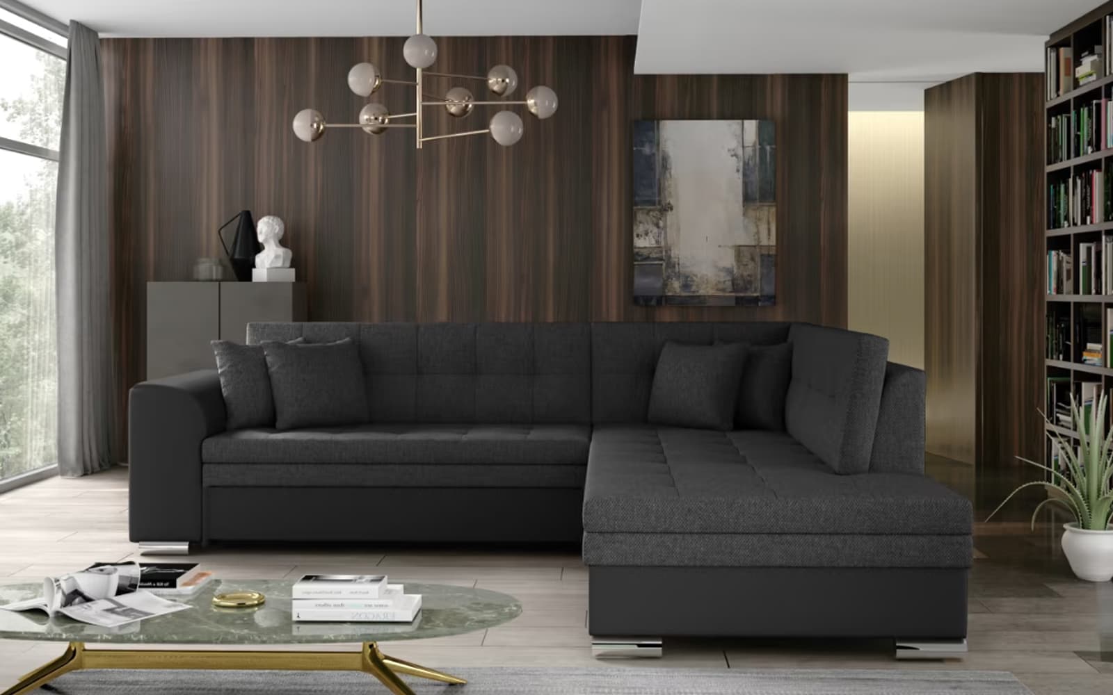 Colțar Extensibil Penelope, 260x205cm, Personalizabil