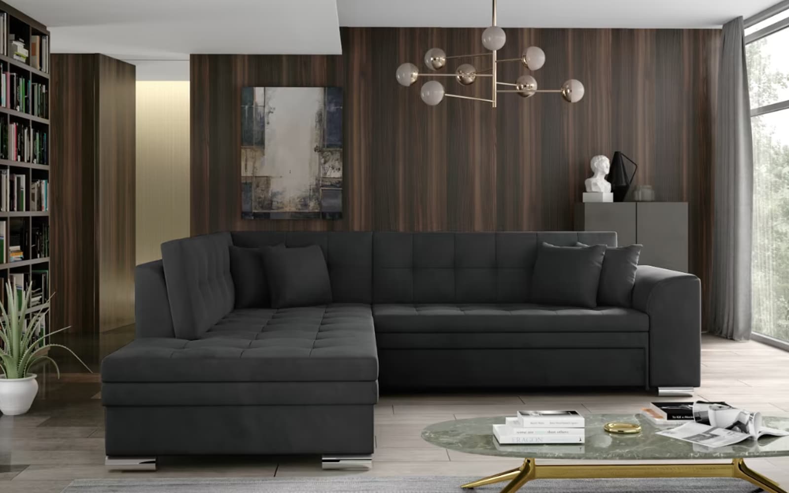 Colțar Extensibil Penelope, 260x205cm, Personalizabil
