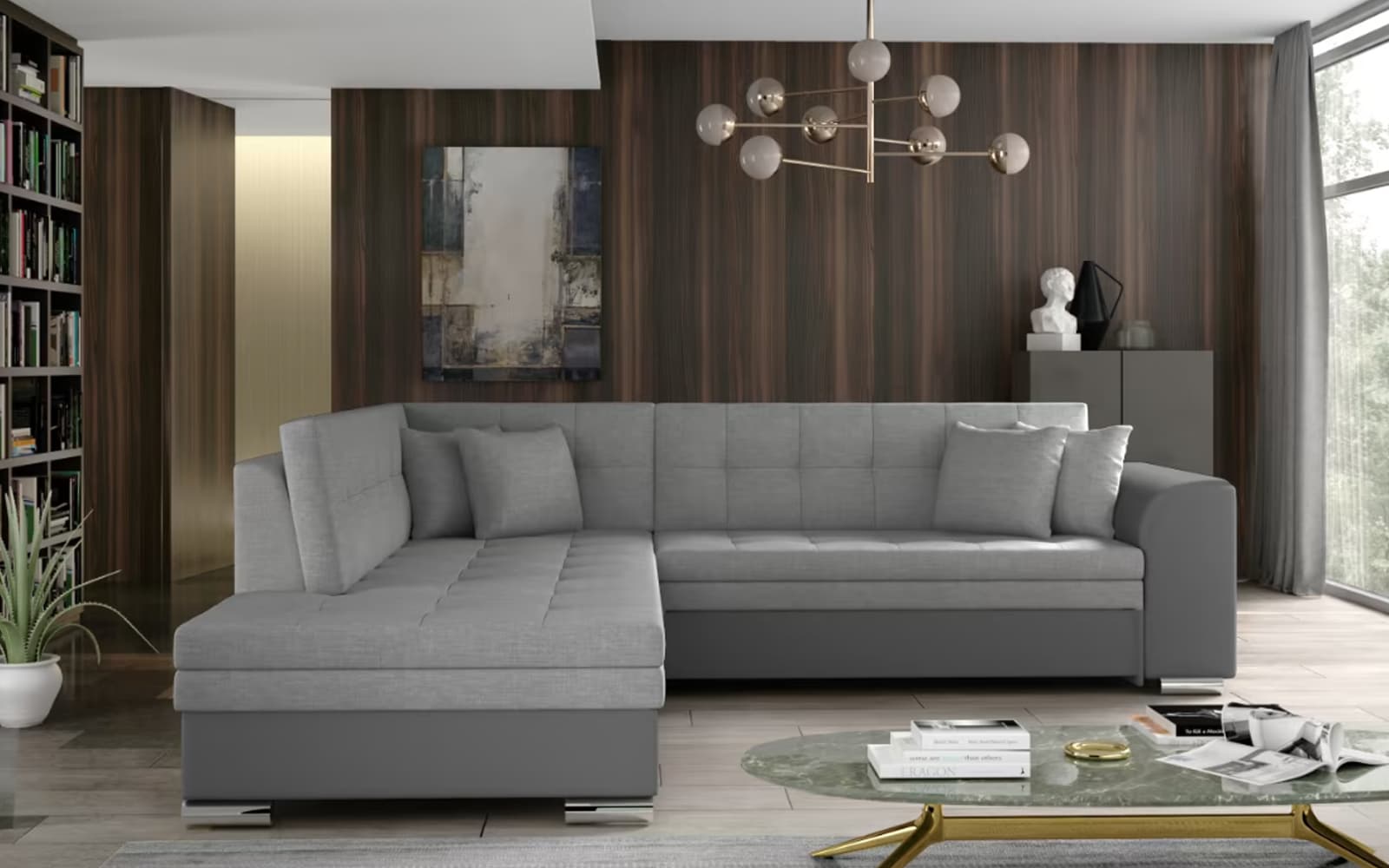 Colțar Extensibil Penelope, 260x205cm, Personalizabil