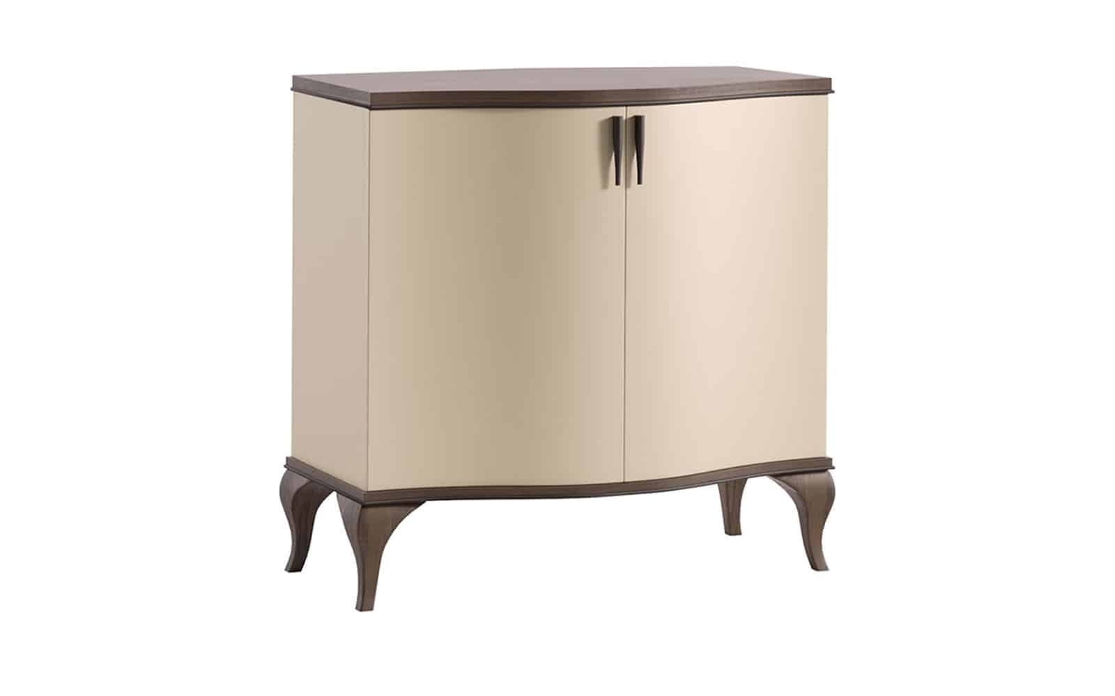 Comoda Leona, 97x51x96cm, Crem-Nuc