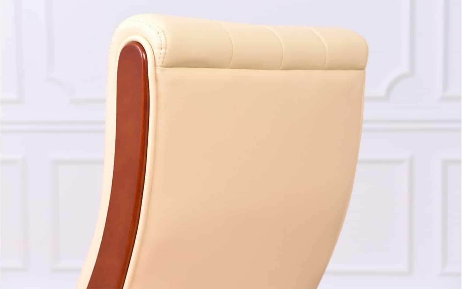 Scaun Toronto, Model T1, Coniac - Piele Crem