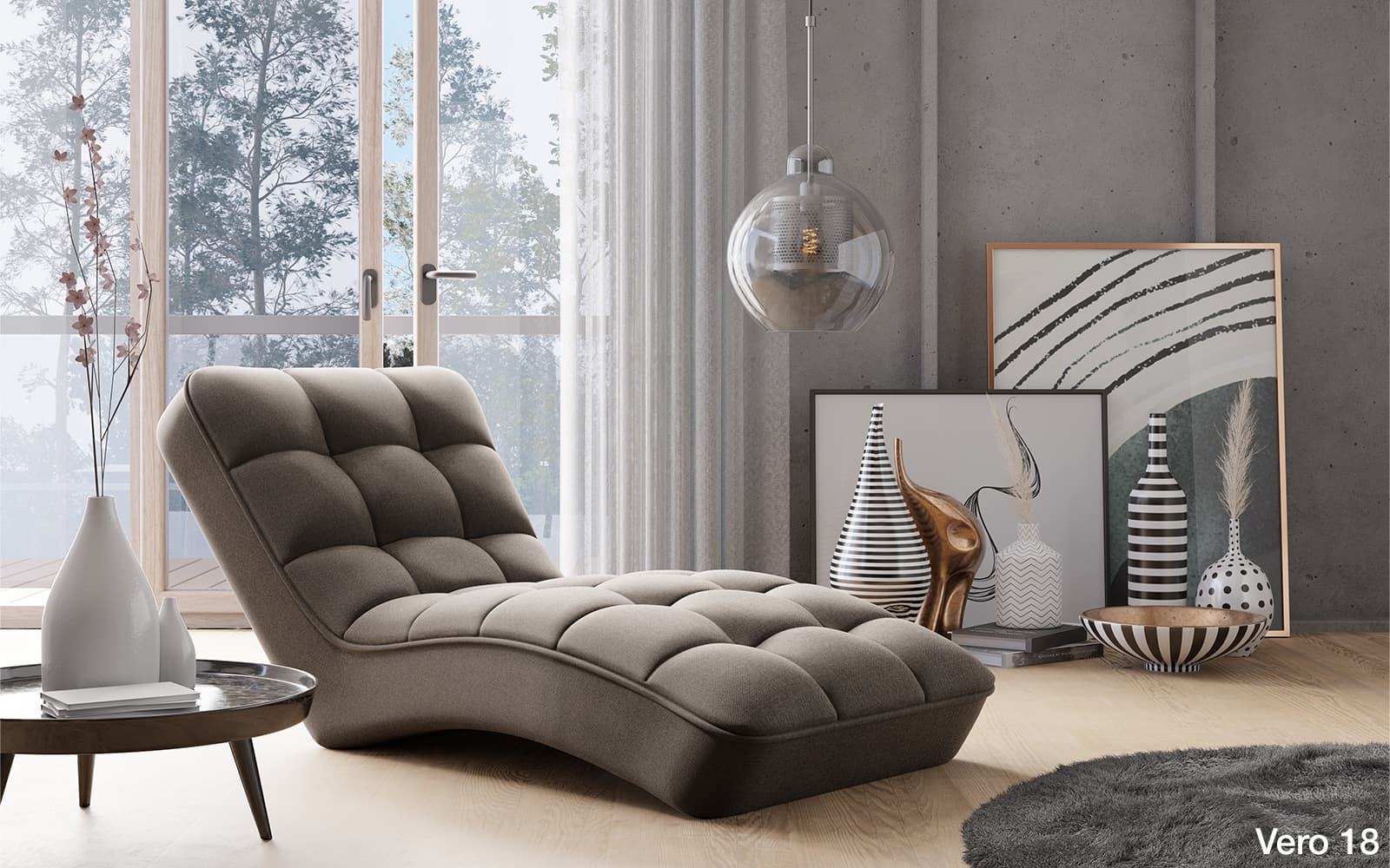 Fotoliu Lounge, Personalizabil, 85x85xH170 cm