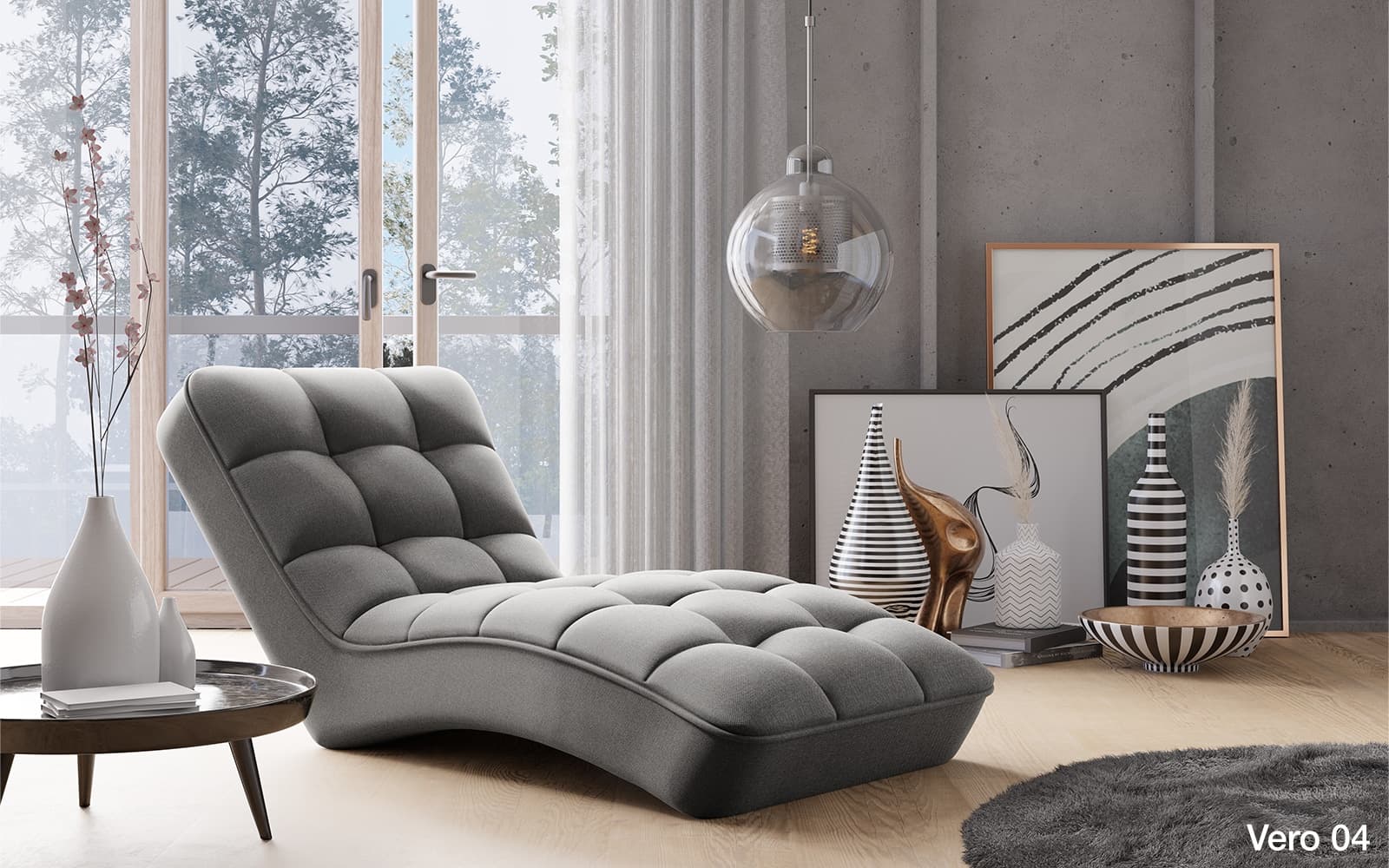 Fotoliu Lounge, Personalizabil, 85x85xH170 cm