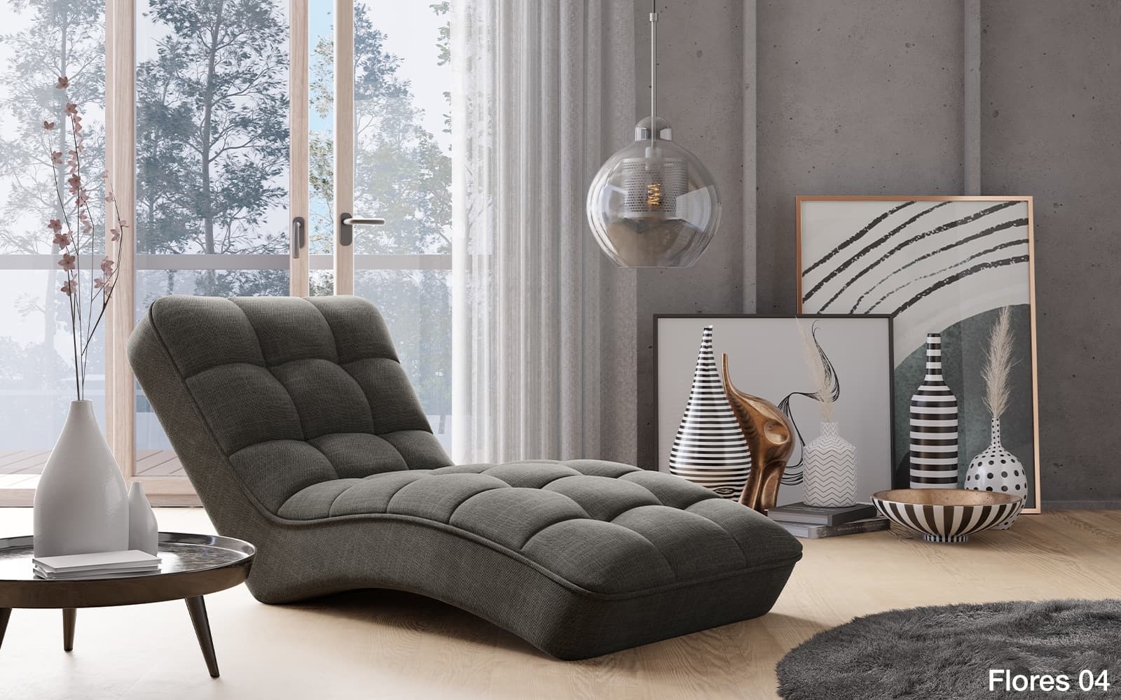 Fotoliu Lounge, Personalizabil, 85x85xH170 cm