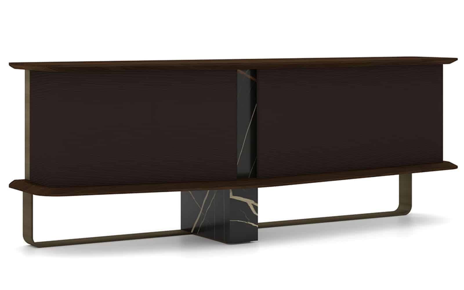 Bufet Maura, 230x83x58cm, Negru