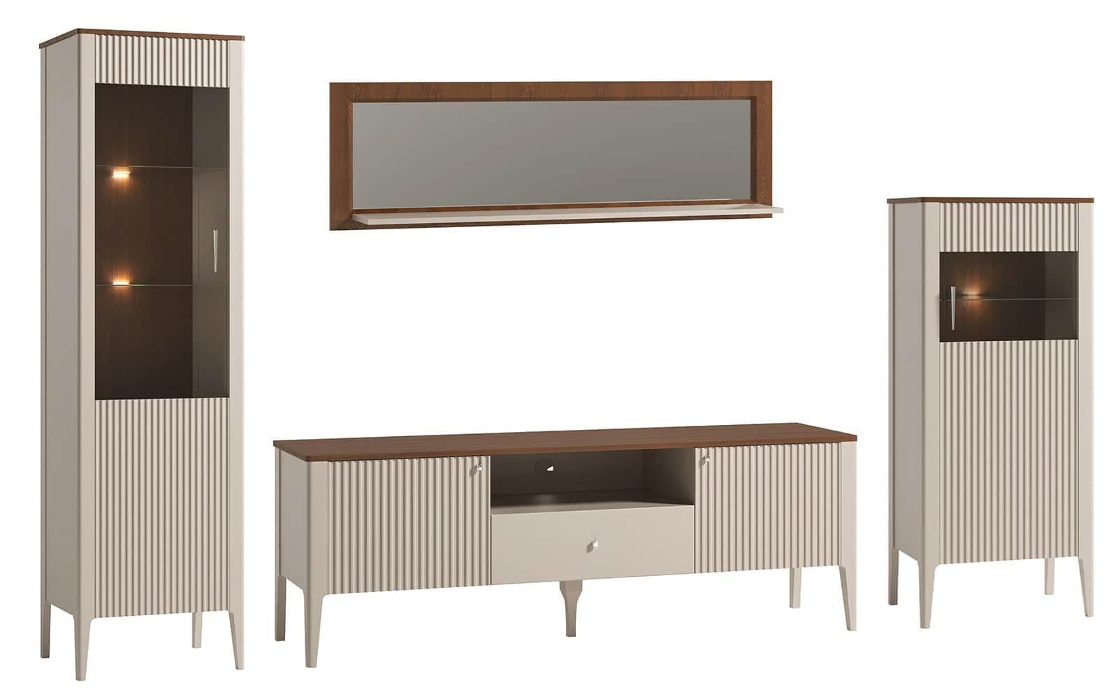 Colectie mobilier lemn masiv pentru living