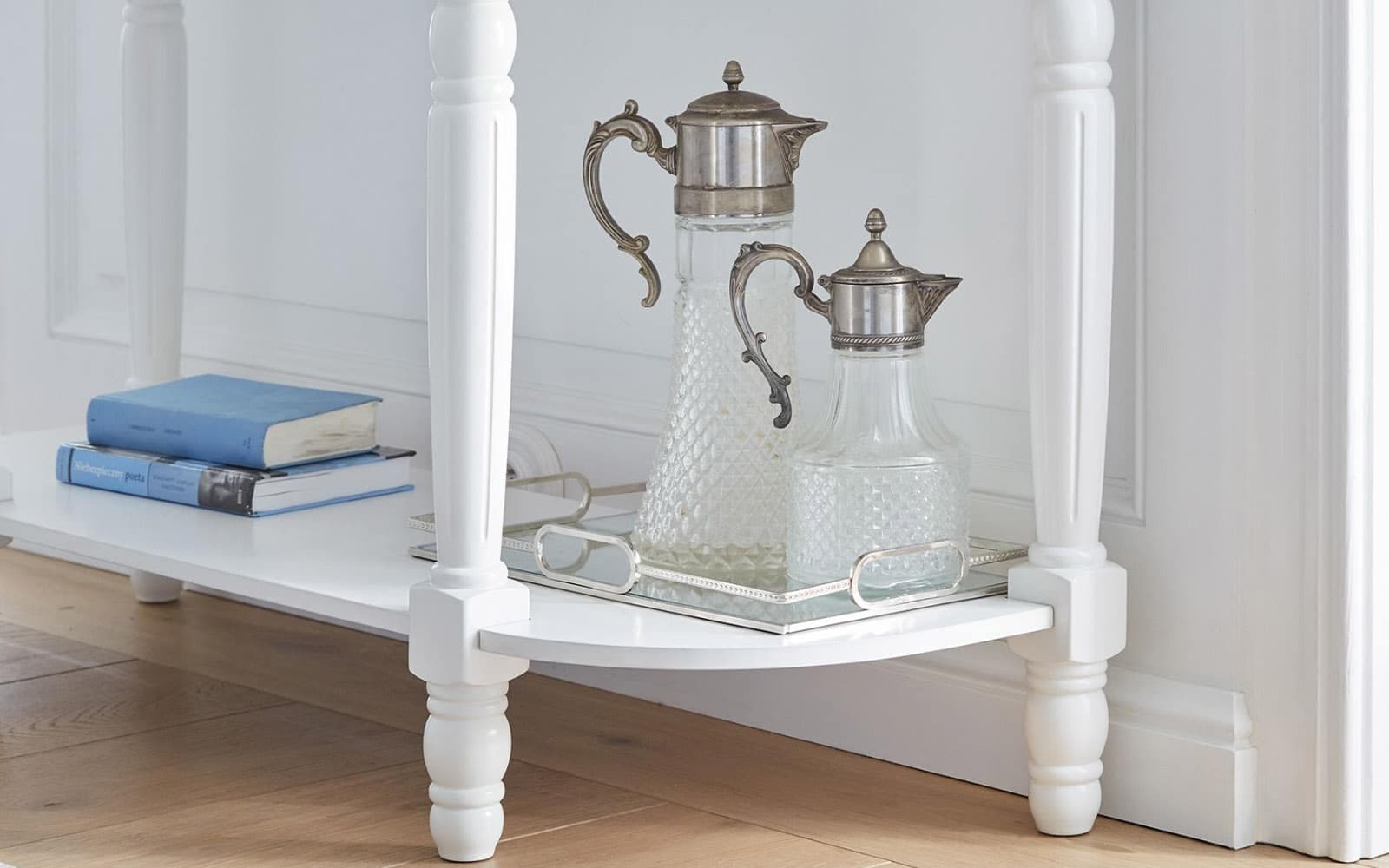 Consola Elizabeth, 120x43x80cm, Alb