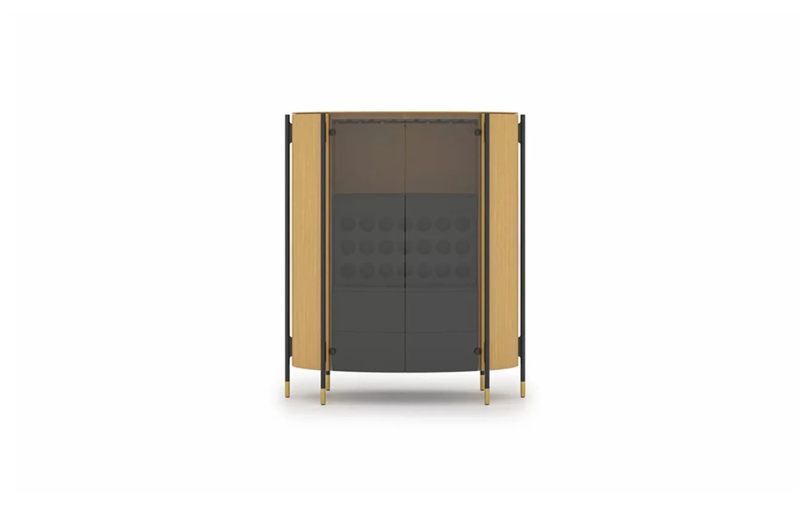 Vitrina Marquesa, 128x150x47cm