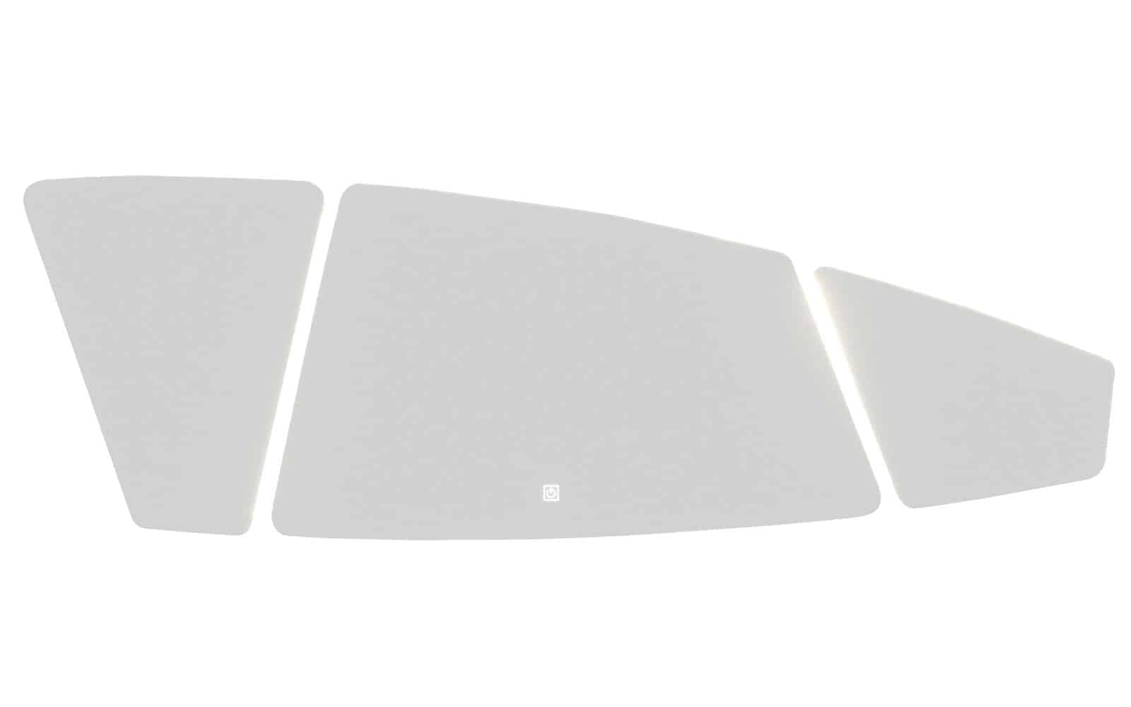 Oglinda cu iluminare LED si acționare touch, 150x42cm