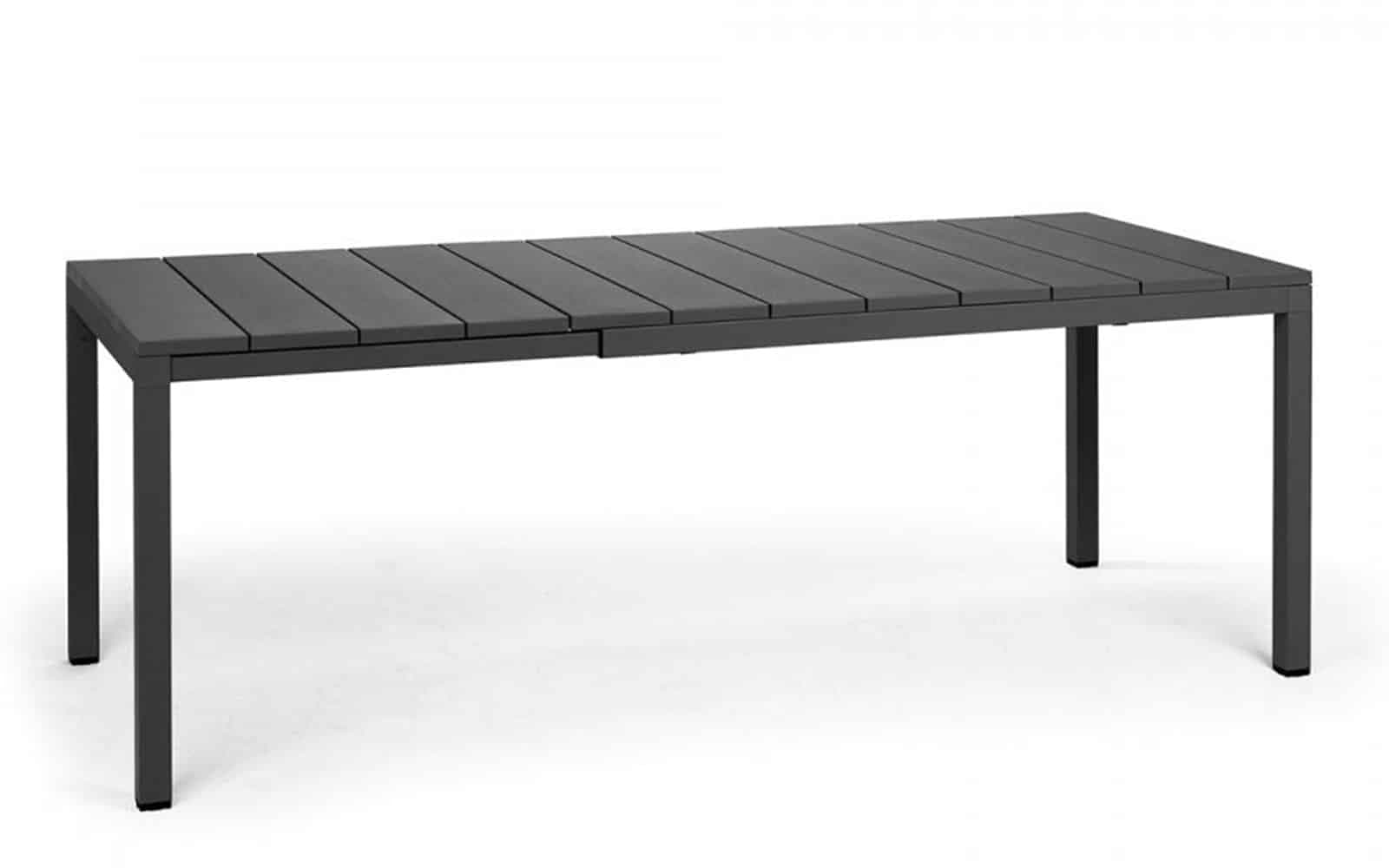 Masa Exterior Nardi - Rio 140 Extensible, Antracite