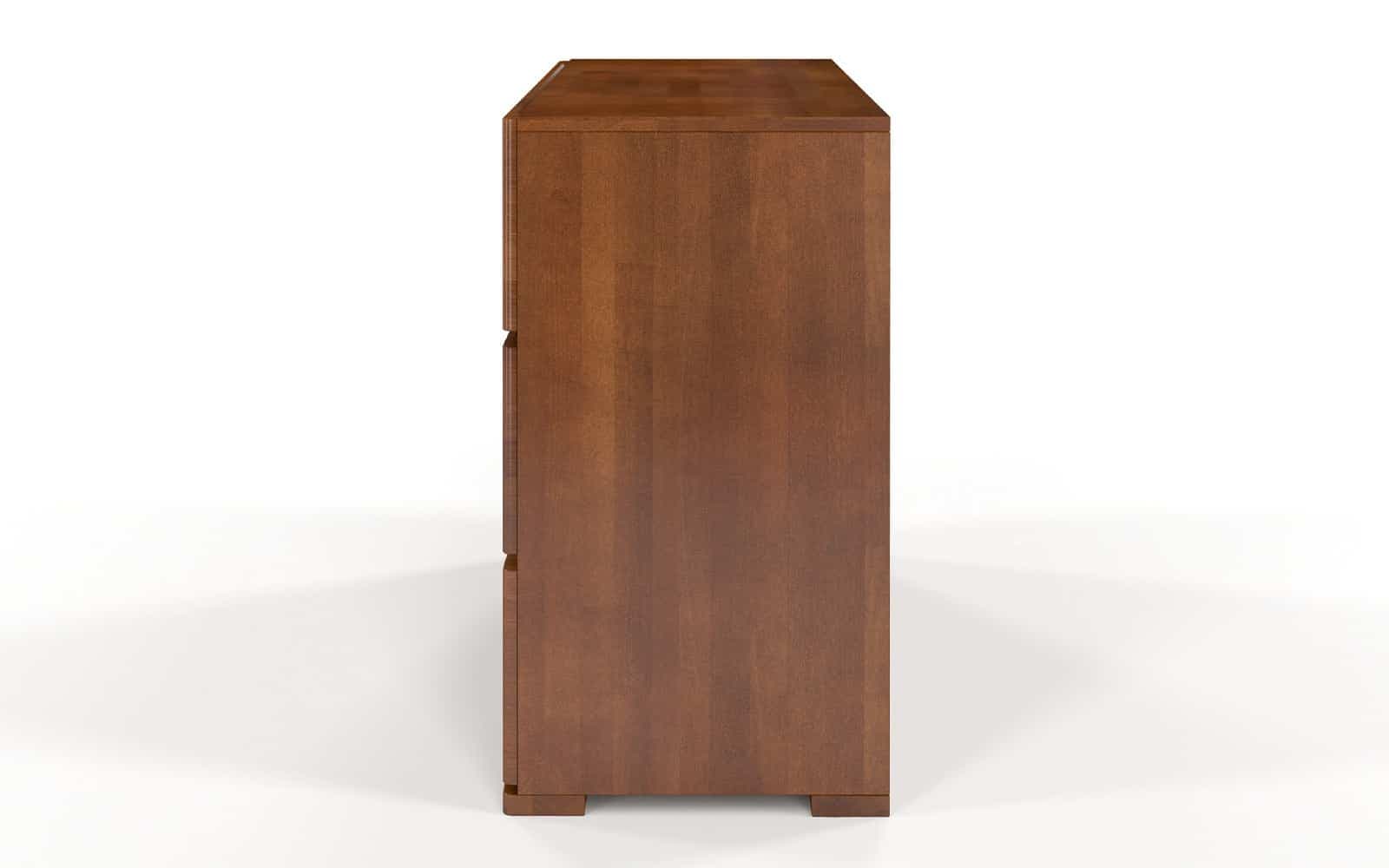 Comodă TerraCraft, Lemn Masiv Fag, 3 sertare, 120x45x81cm