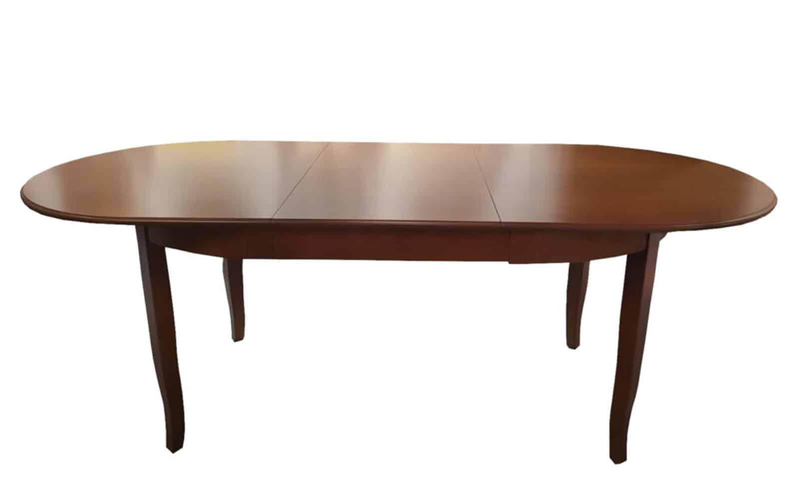 Masă Dining Ella, Extensibilă, 165/220x100x78cm, Lemn masiv