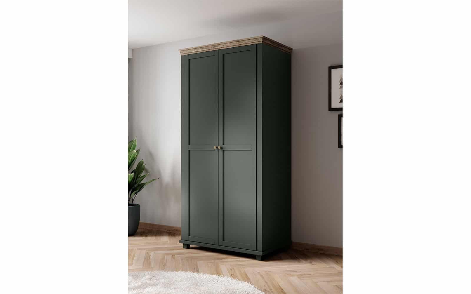 dulap jardon, 2 usi, 108x62x216cm, alb (copiază)