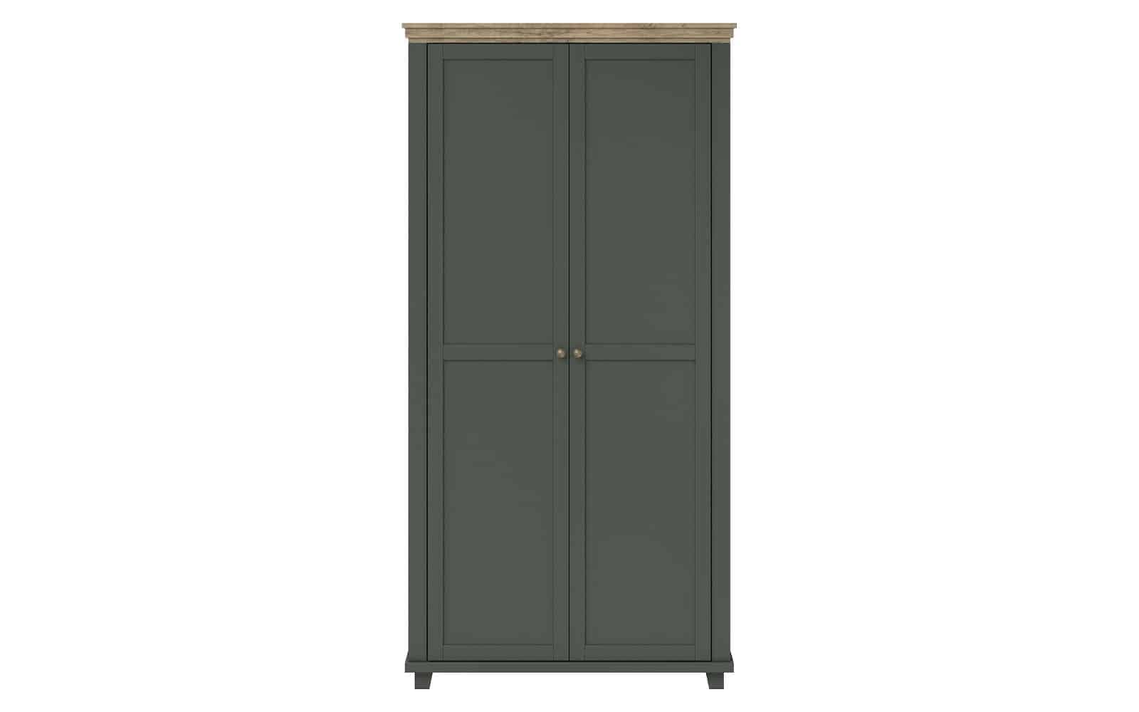 dulap jardon, 2 usi, 108x62x216cm, alb (copiază)
