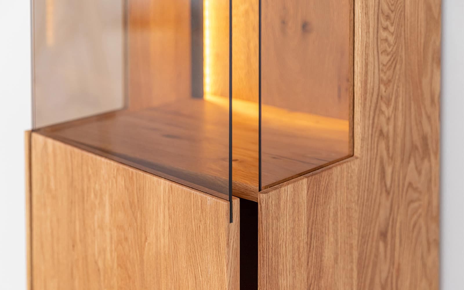 Set Living Aurora I, Lemn Masiv Stejar