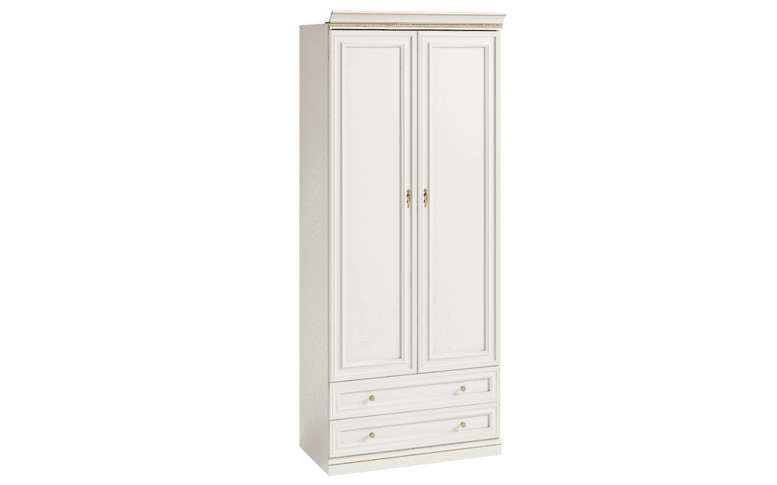 Dulap Vanna VIII, 2 Uși, Lemn Masiv, 50,4 x 62,5 x 245,8 cm