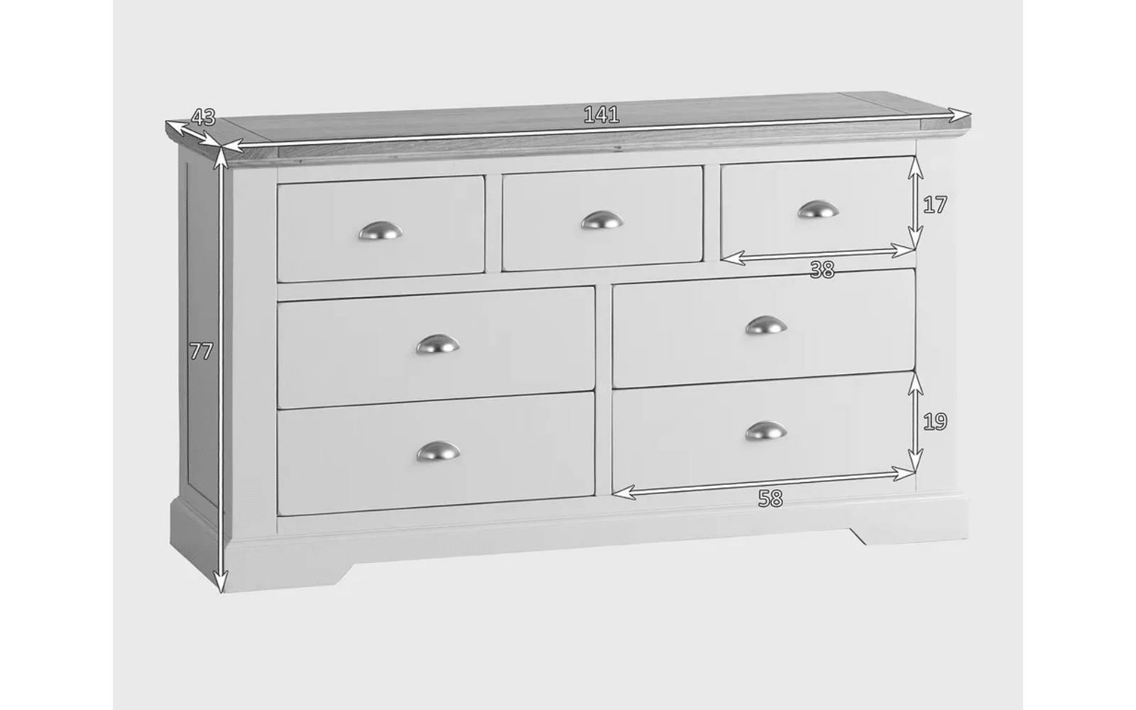 Set Living Ives, Lemn Masiv, Personalizabil, Gri