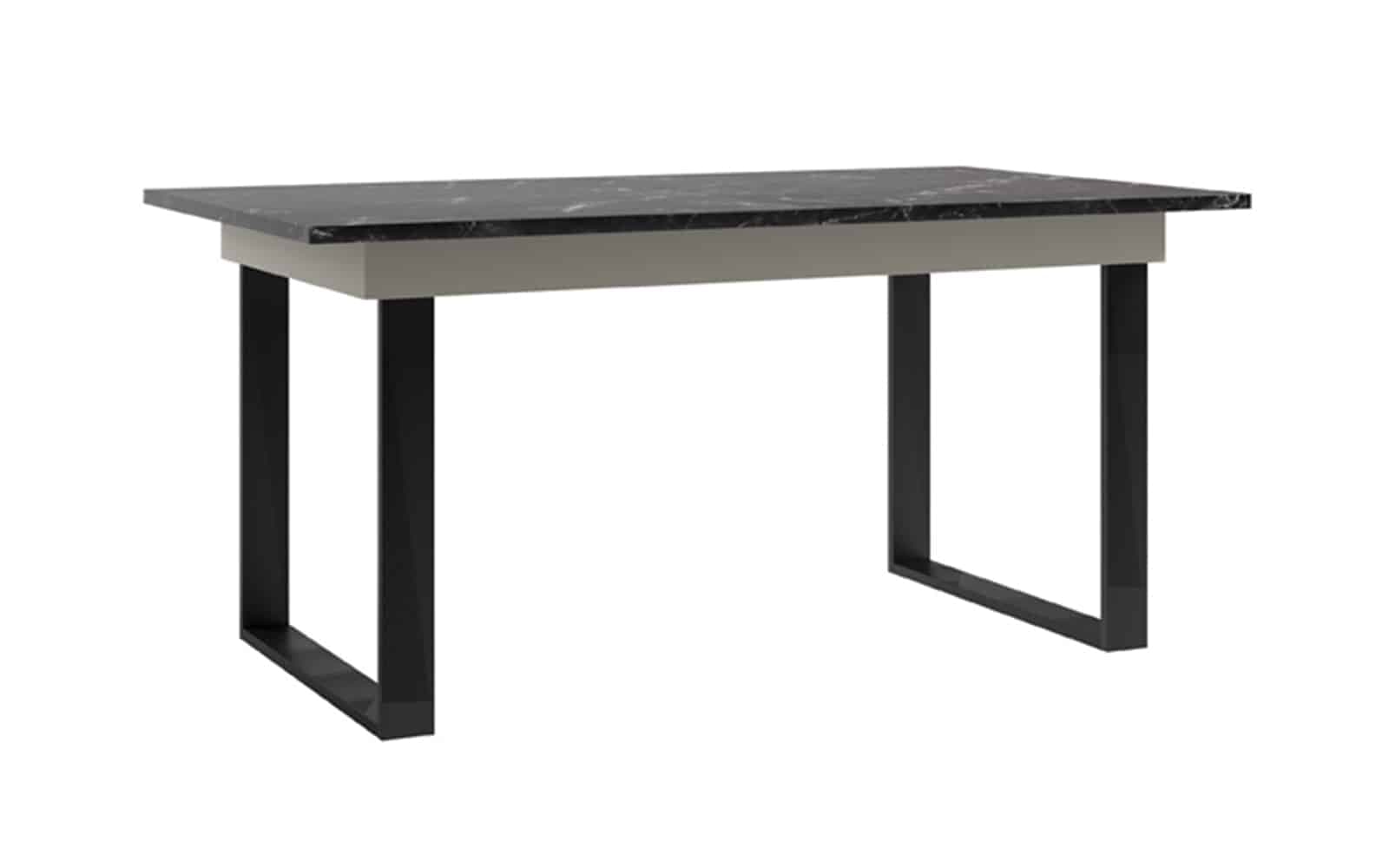 Masă Dining Santiago I, Extensibilă, Lemn Masiv, Crem, 160/200 x 90 x 77 cm