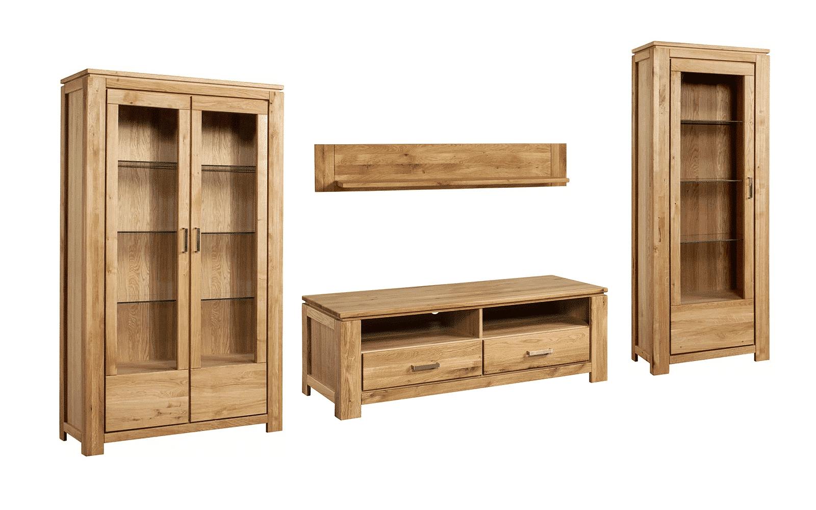 Set Living Stefano, Lemn Masiv, Natur