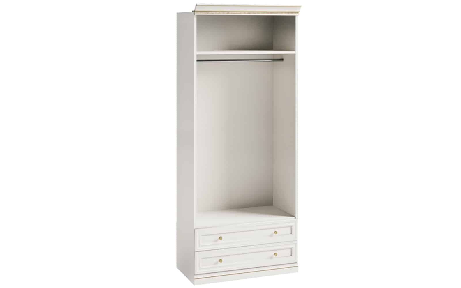 Dulap Vanna II, cu Sertare, Lemn Masiv, 100,4 x 62,5 x 245,8 cm