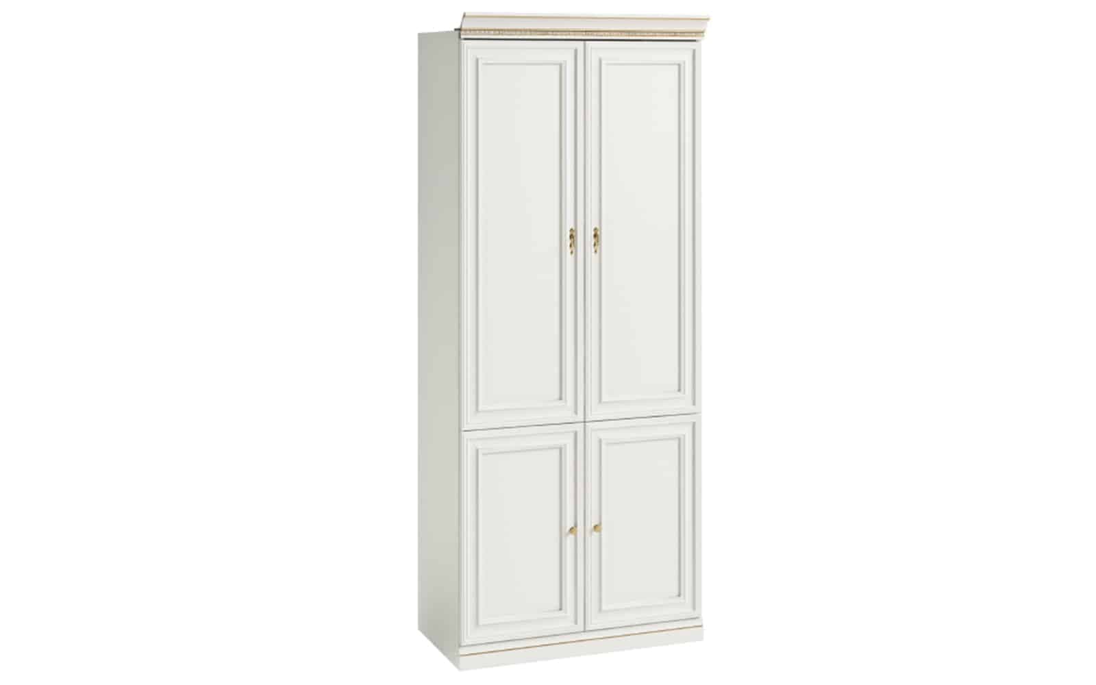 Dulap Vanna I, 2 Uși, Lemn Masiv, 100,4 x 62,5 x 245,8 cm