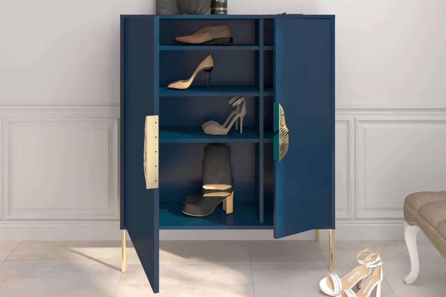Pantofar Merlin, Personalizabil, Accesorii placate cu Aur, 100 x 35 x 120 cm