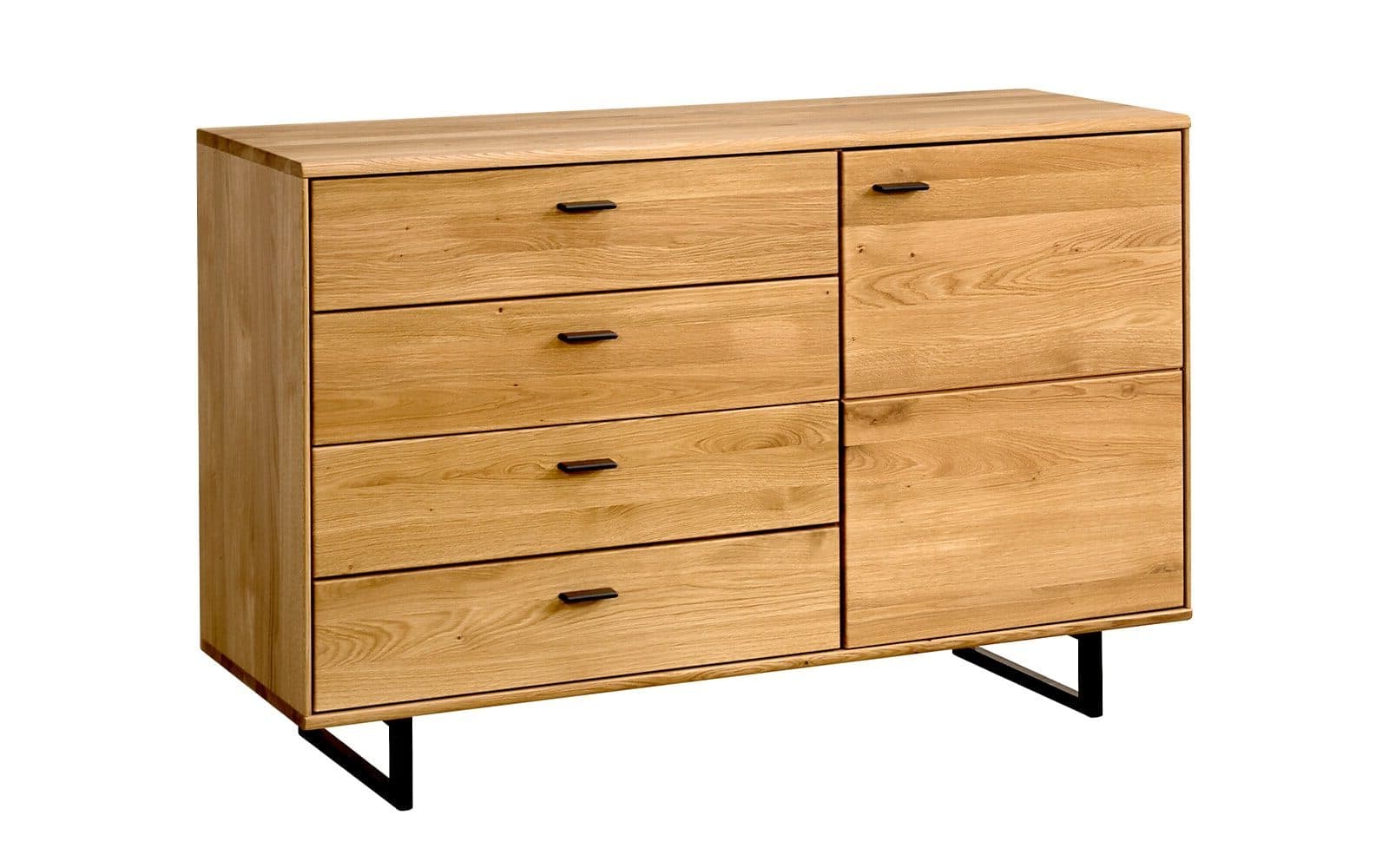comoda urban , stejar masiv, 127x49x83cm