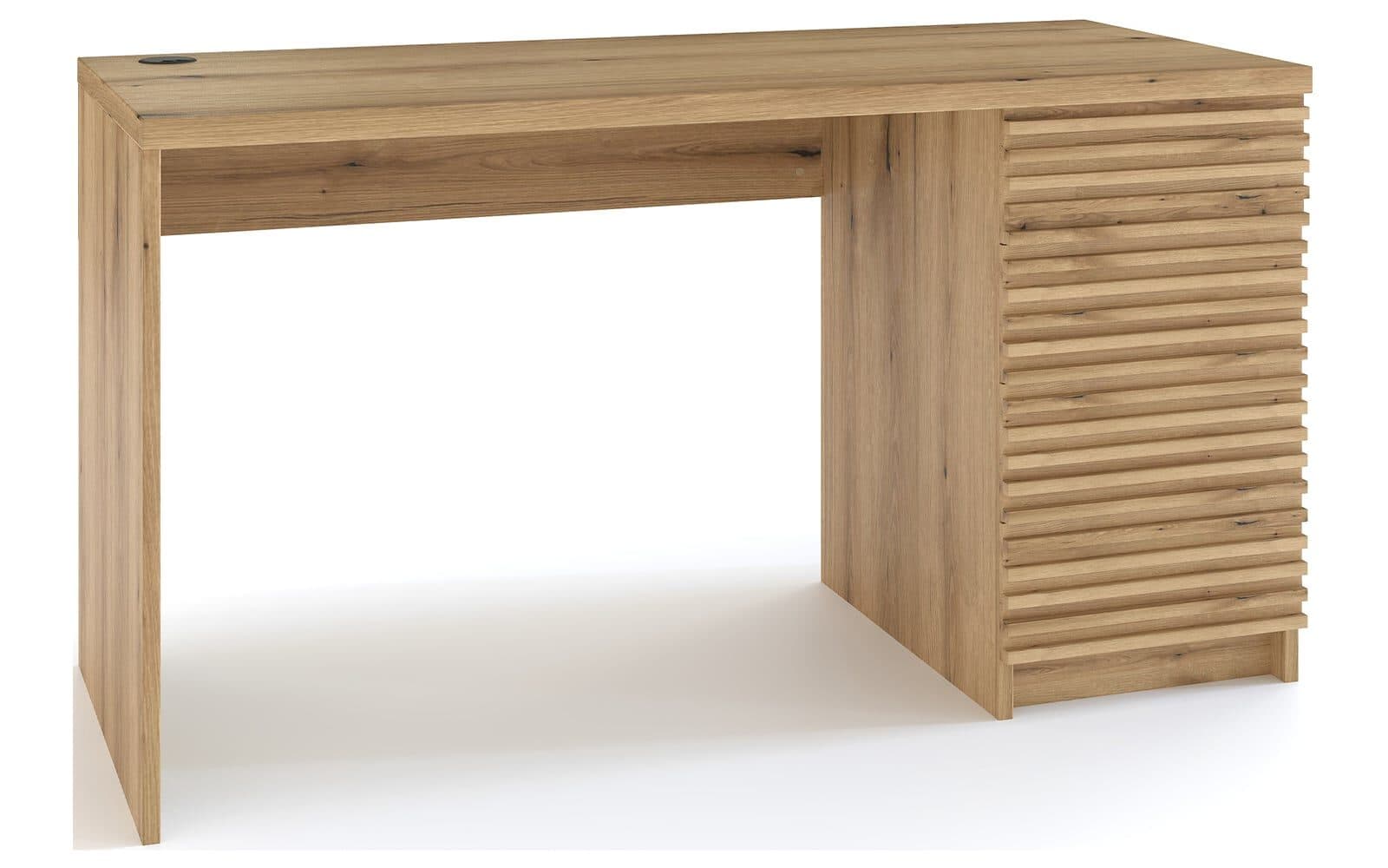birou basko, stejar 120/140x60x75 cm