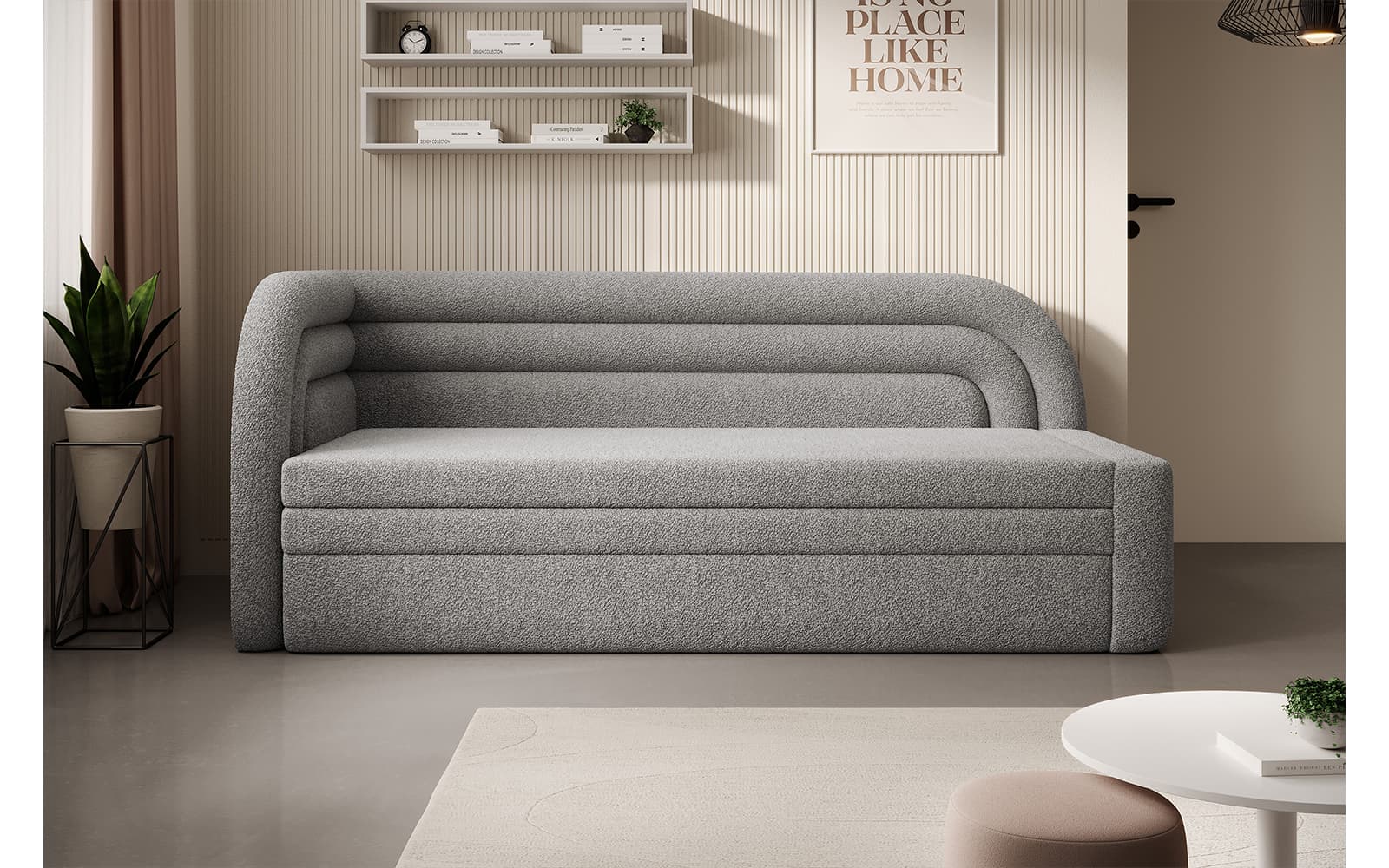 Canapea Filo, Extensibila cu Depozitare, Royal 04, Colt Stanga