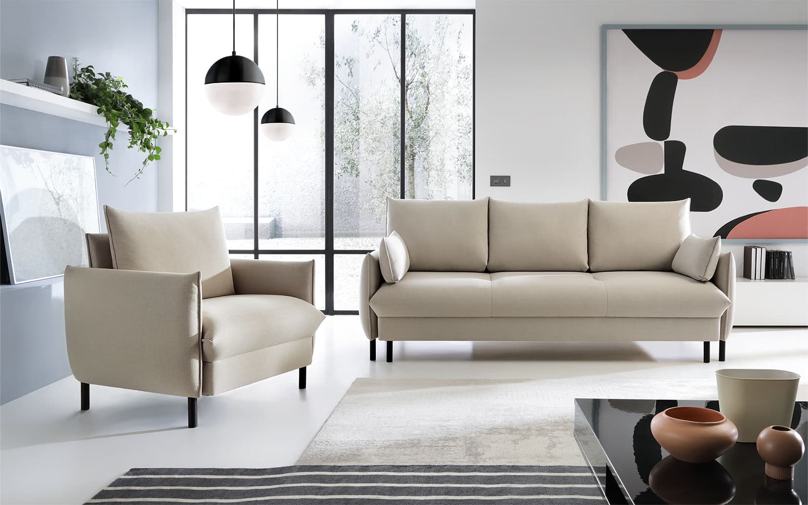 Canapea Nesto, 225×97×100 cm