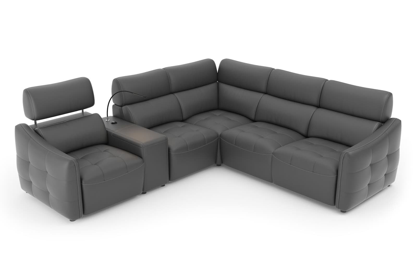 Coltar Davos, 262×100×287 cm