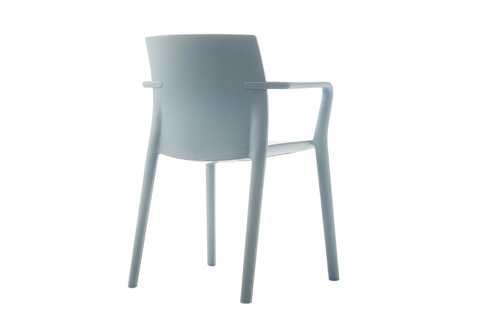 Klia – Scaun monobloc cu 4 picioare si brate