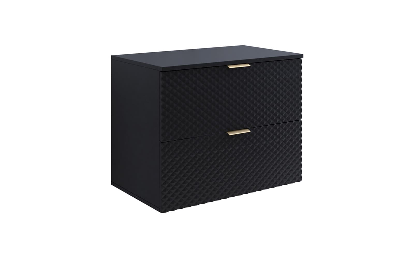 Corp de baie cu 2 sertare Liora, 80×63×49 cm