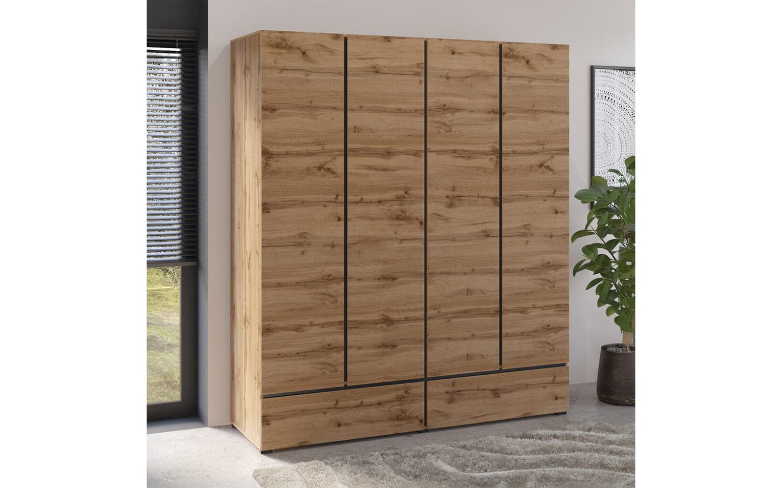 Dulap Orion, 180×210×60 cm